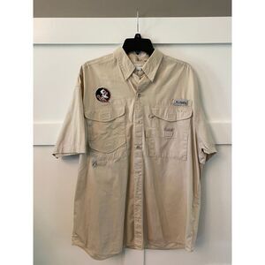 Men's Columbia FSU Florida State University‎ size large EUC